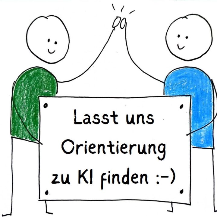 Lasst uns Orientierung zu KI finden