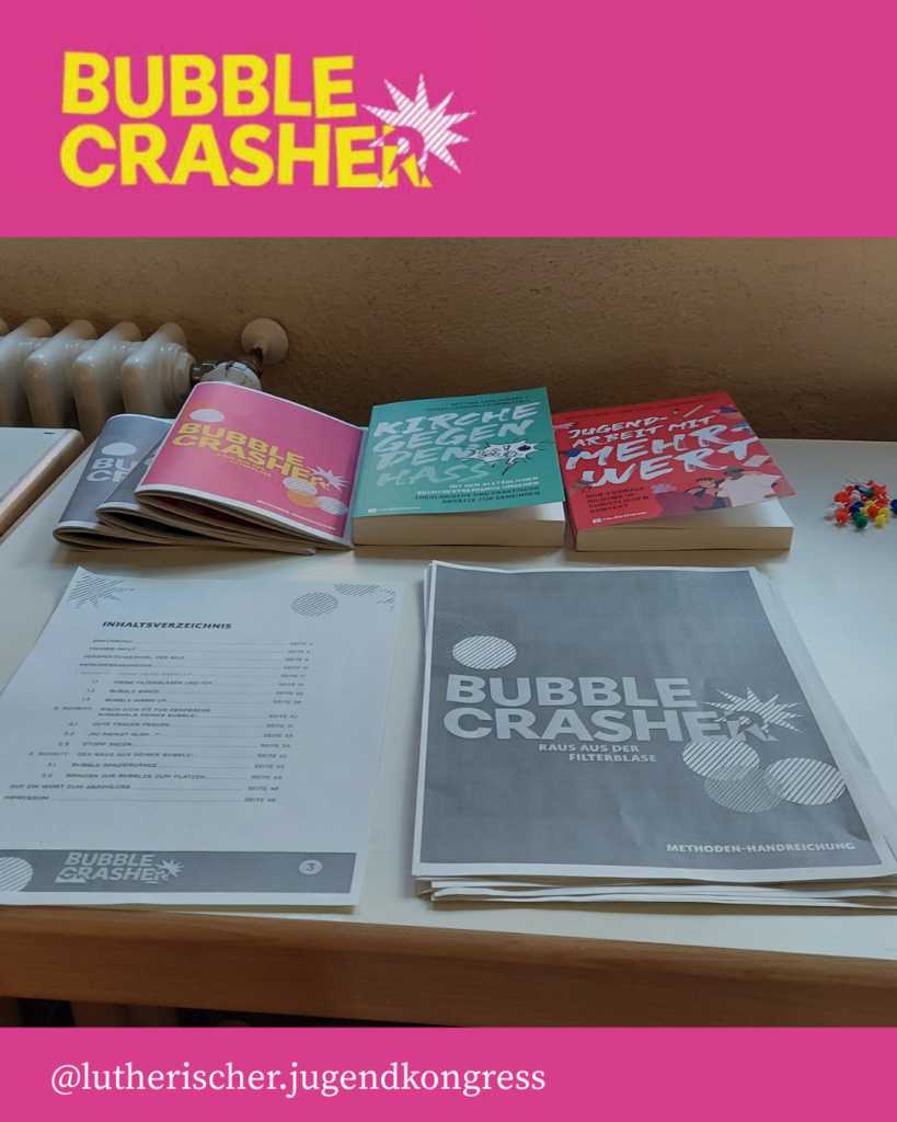 Material - Bubble Crasher für den Jugendkongress der SELK